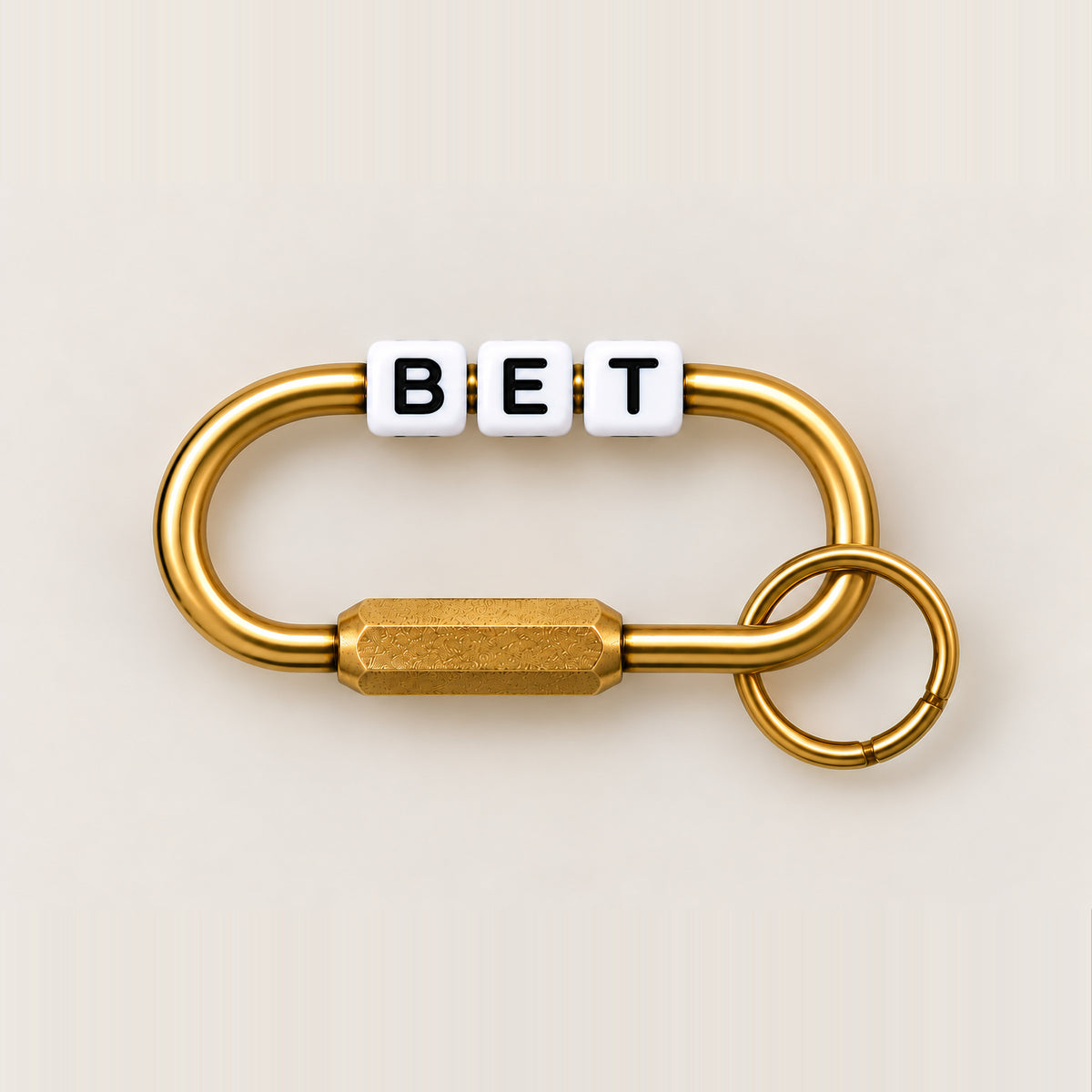 Freedom Bet Gold Bag Charm