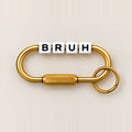 Freedom Bruh Gold Bag Charm