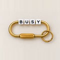 Freedom Busy Gold Bag Charm