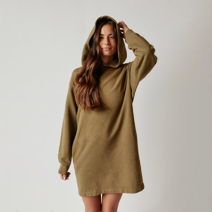 Hooded Sweatshirt Dress | American Luxury - Freedom Company Hooded Sweatshirt Dress | American Luxury - Freedom Company