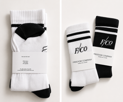 F/Co Cushioned Crew Socks