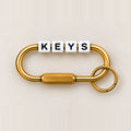 Freedom Keys Gold Bag Charm