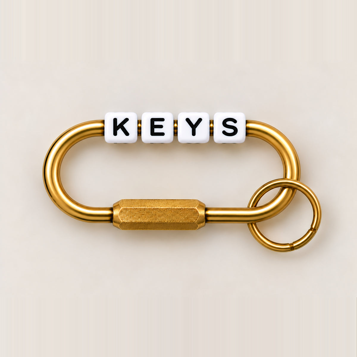 Freedom Keys Gold Bag Charm