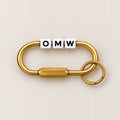 Freedom OMW Gold Bag Charm